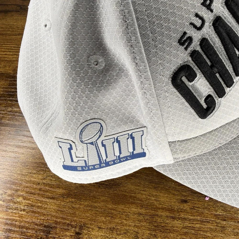 New Era Patriots Super Bowl LIII Champions 9FORTY Adjustable Hat NWT NFL